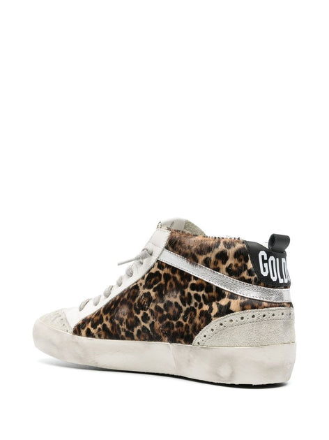 Golden Goose Mid-Top Sneakers White US 10 4