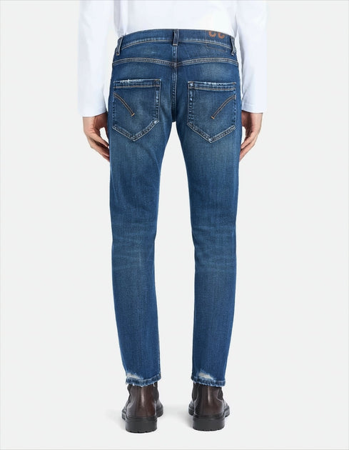 Dondup Straight-Leg Denim Jeans Blue 34 4