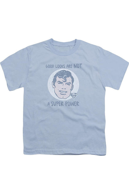 Gildan Superman Short Sleeve T-Shirt Blue Small 2