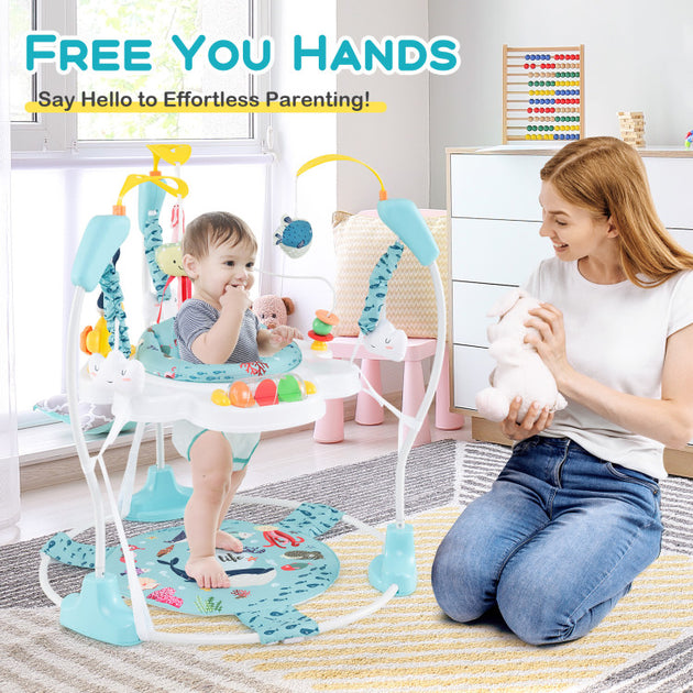 Hivvago Baby Activity Center Blue 5