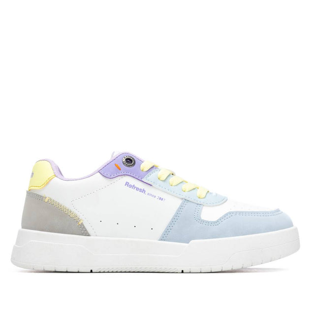 XTI Refresh Collection Women's Lace-Up Sneakers White US 5-6 3