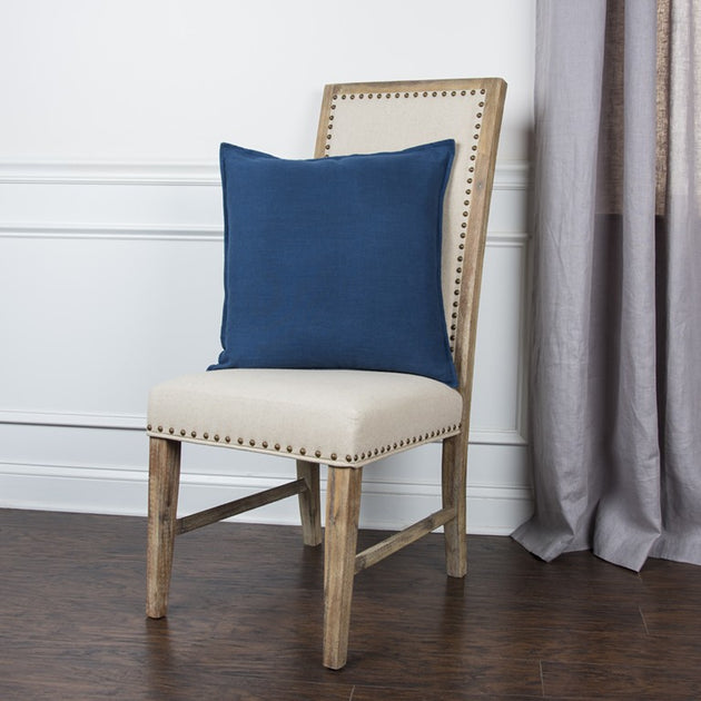 Hivvago Throw Pillow Blue 51x51x16cm 3