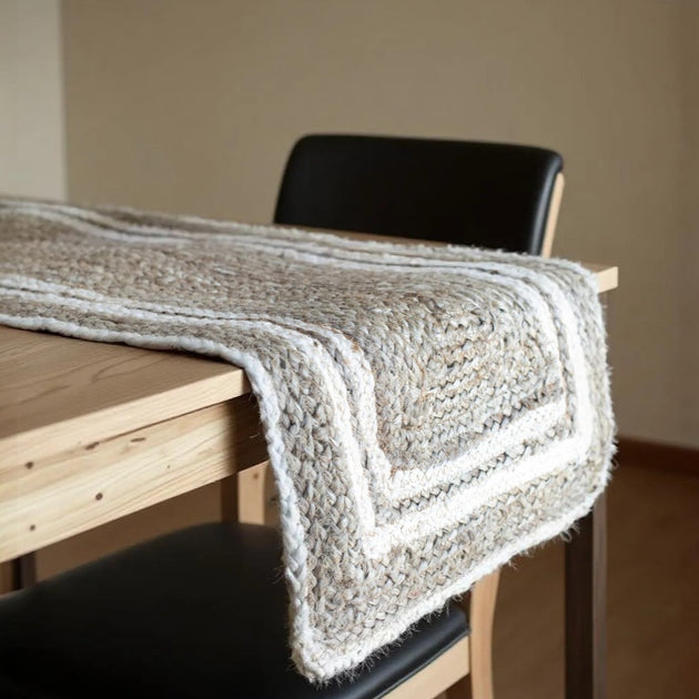 Hivvago Table Runner Natural/Cream 80 in 2