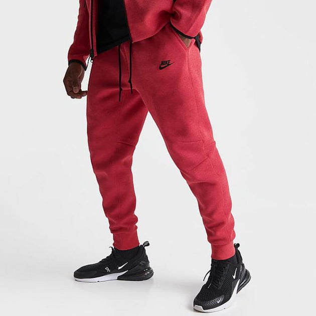 Nike Sportswear Tech Fleece Jogger Pants Red/black Fb8002-672