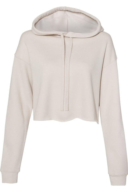 BELLA + CANVAS Crop Fleece Hoodie Multi Medium 2