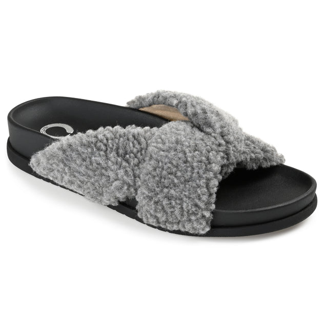 Journee Collection Dalynnda Slipper Brown US 8 2