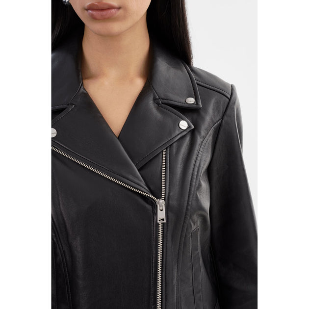 Lamarque Klea Biker Jacket Black XSmall 4