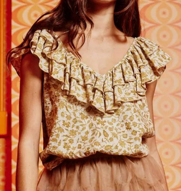 Bucketlist Marigold Top 2