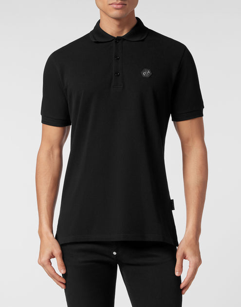 Philipp Plein Skull Strass Polo Shirt Black XXXLarge 4