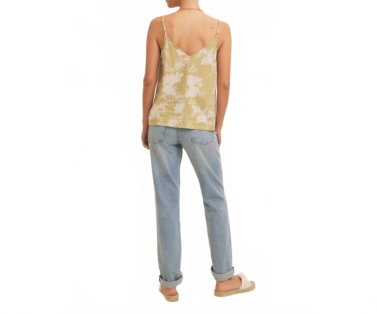 In February Cape May Tank Top Gold Medium 3