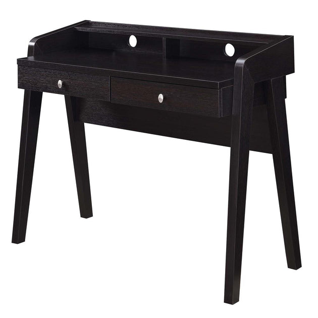 Convenience Concepts Newport Deluxe Desk Espresso 2