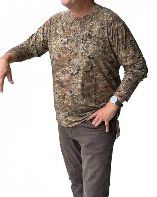 Duck Camp Lightweight Performance Drirelease Crew Shirt Gold 2X 2