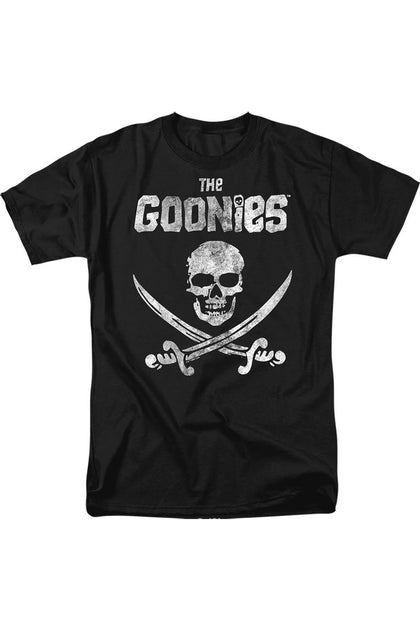 Gildan The Goonies Flag 1 T-Shirt Black XL 2