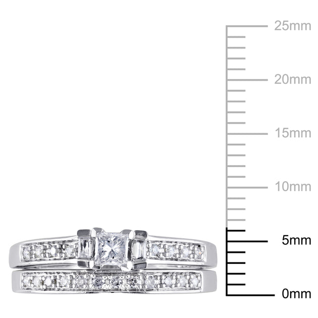 Mimi & Max Bridal Set Sterling Silver US 10 4