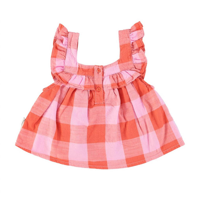 Piupiuchick Sleeveless Blouse Pink 6-9 Months 4