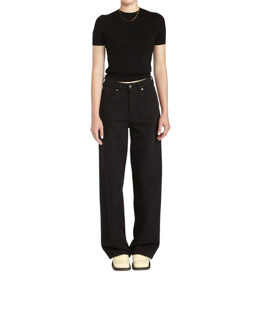 Decade Studio Noel High Rise Jeans Black 34 2