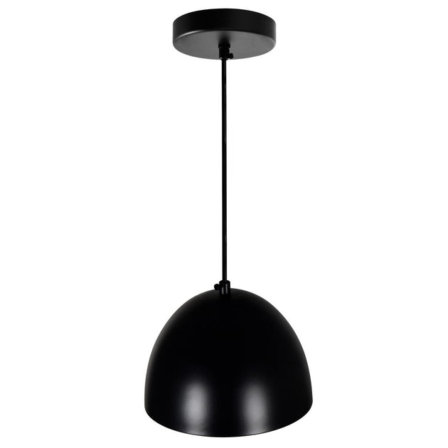CWI Lighting Modest 1 Light Mini Pendant Black 3