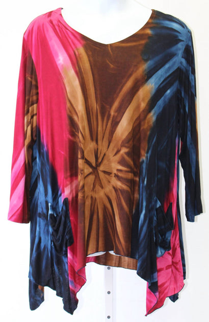 Ivy Reed Starburst Pocket Tunic Multi 3X 3