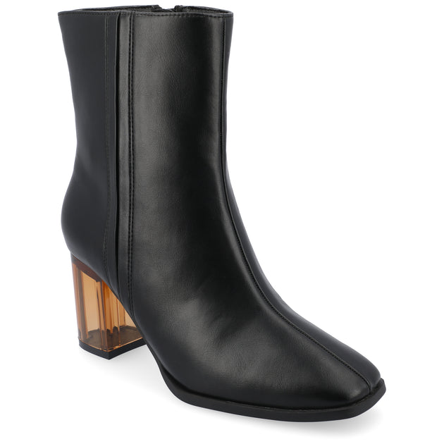 Journee Collection Clearie Booties White US 9.5 2