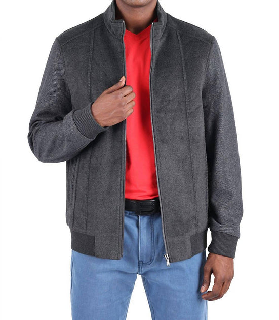 BARABAS Swell Shield Bomber Jacket Grey XL 2