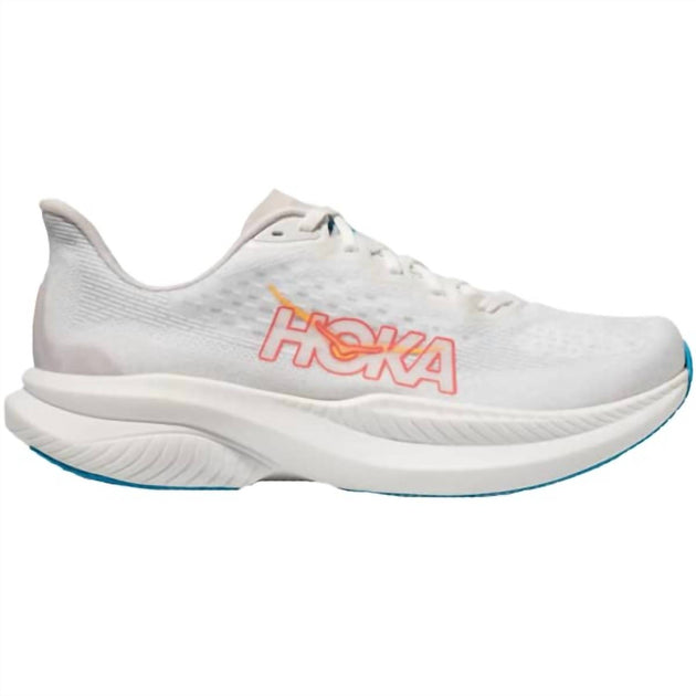 Hoka Mach 6 Shoe White US 10 2