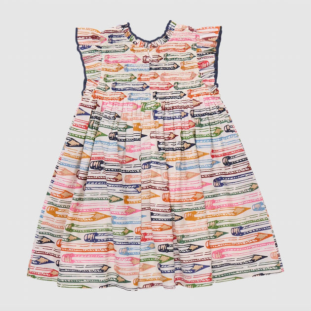Pink Chicken Stevie Dress Red Multi US 2 3