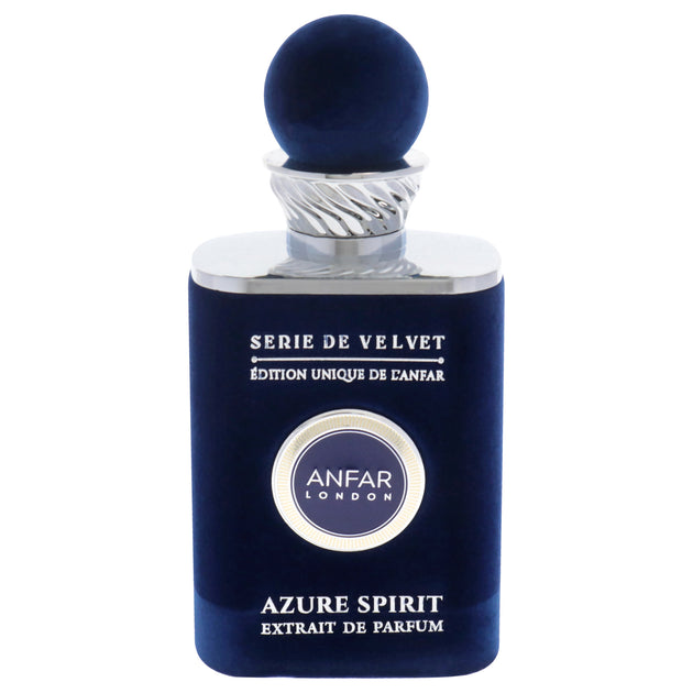 Anfar Serie De Velvet Edition Azure Spirit Men Extrait De Parfum Blue 3.4 oz 7