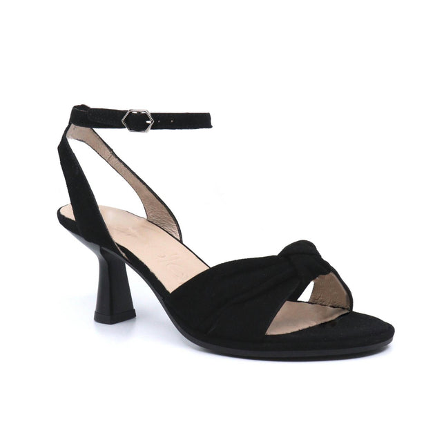 Wonders Women's Peep Toe Suede Heels Black EU 41 4
