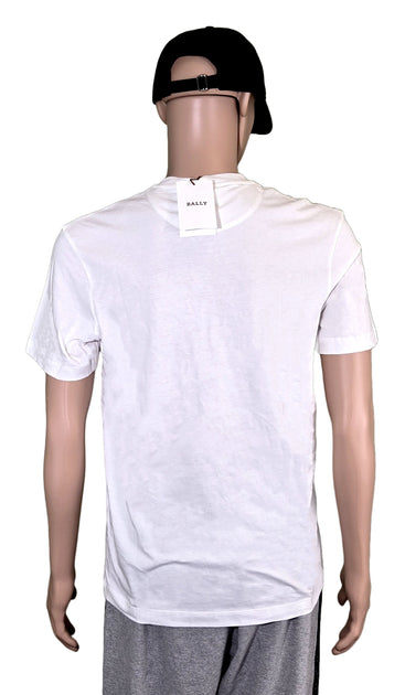 Bally 6238521 Men's T-Shirt White XSmall 4