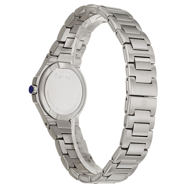 Movado 0606164 Women's Quartz Watch Silver 3