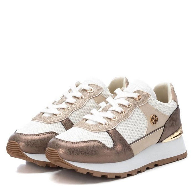 XTI 44741 Lace-Up Sneakers Beige US 8 9