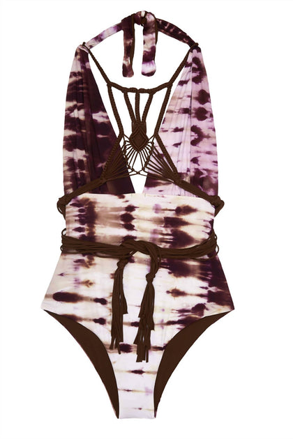 Charmosa Camille Reversible One Piece Multi Small 3