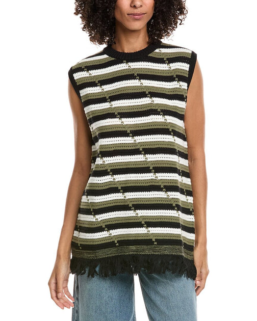 Diane von Furstenberg Cassie Top Vert XSmall 2