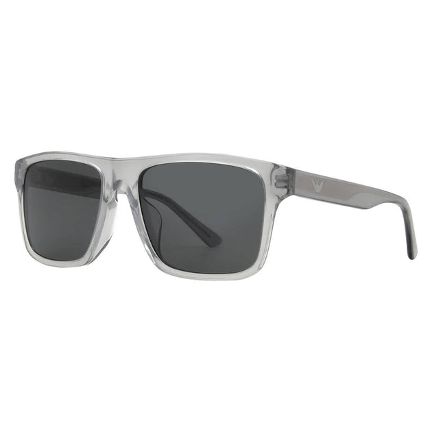 Emporio Armani EA4232 Square Sunglasses Iridescent Grey 57 2