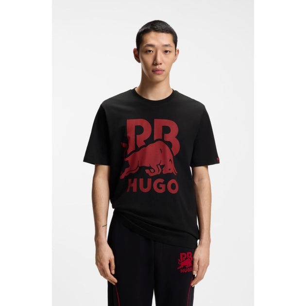 Hugo Boss RB Cotton T-Shirt Black Small 4