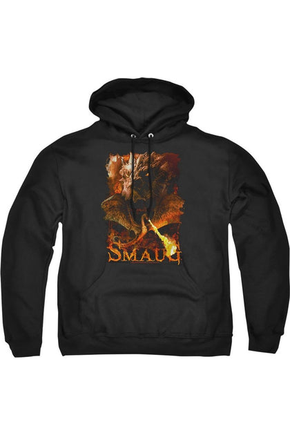 Gildan Hobbit Smolder Hoodie Black Medium 2