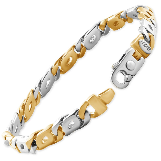 Pompeii3 Marine Link 14k Gold Bracelet 8 inch 6