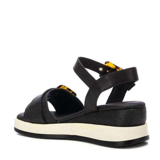 Xti Carmela Brenda Sandals Black US 8 4