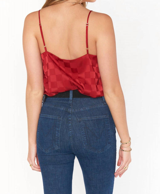 Show Me Your Mumu Spotlight Tank Rot XSmall 3
