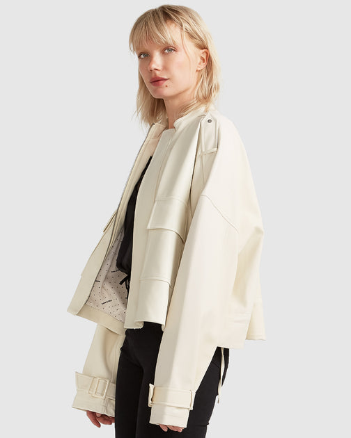 belle & bloom Reload Jacket Beige Large 3
