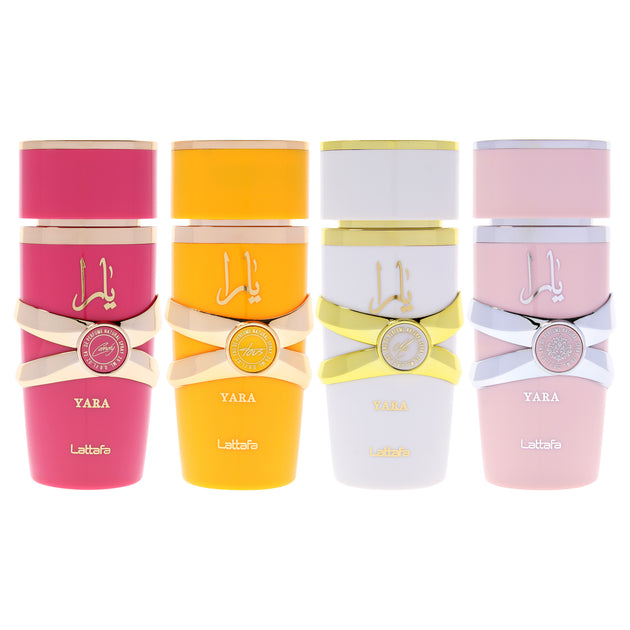 Lattafa Yara 4 Piece Eau de Parfum Gift Set Multi One Size 5