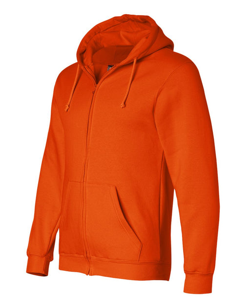 Burnside Full-Zip Hooded Sweatshirt Pink XXX-Large 3