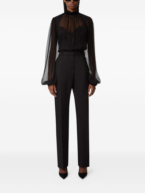 Nina Ricci High Neck Top Black EU 44 3