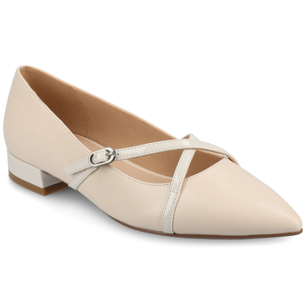 Journee Collection Camby Flats Black 6.5 2