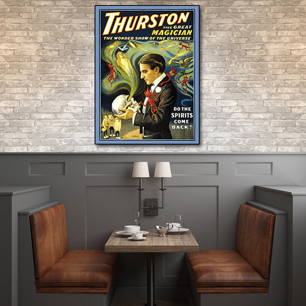 Hivvago Thurston Spirits Vintage Magic Unframed Print Wall Art 9