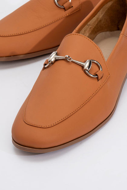 Forever & Always Penny Leather Horsebit Loafers Multi US 8.5 4