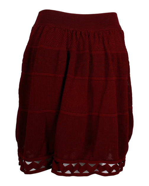 Sandro Paris Sandro Bianca Skirt in Red Viscose ShopSimon