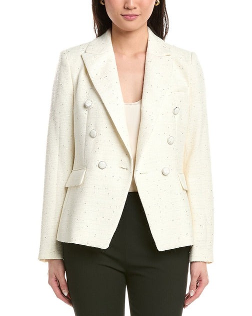 Tahari ASL Blazer Beige US 16 2
