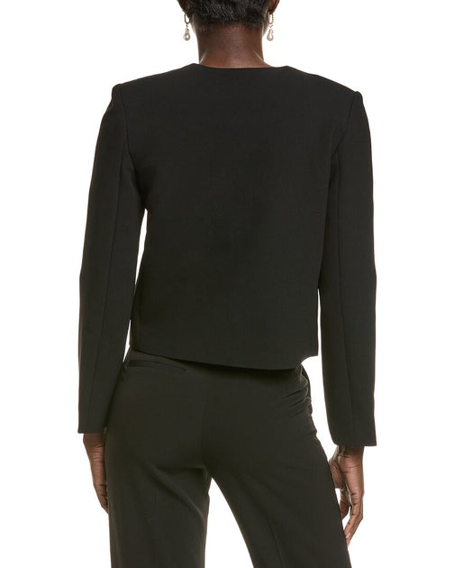 Endless Rose Velvet Contrast Jacket Black Small 3