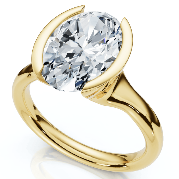 Pompeii3 Terresa Diamond Engagement Ring Silver US 4.5 2
